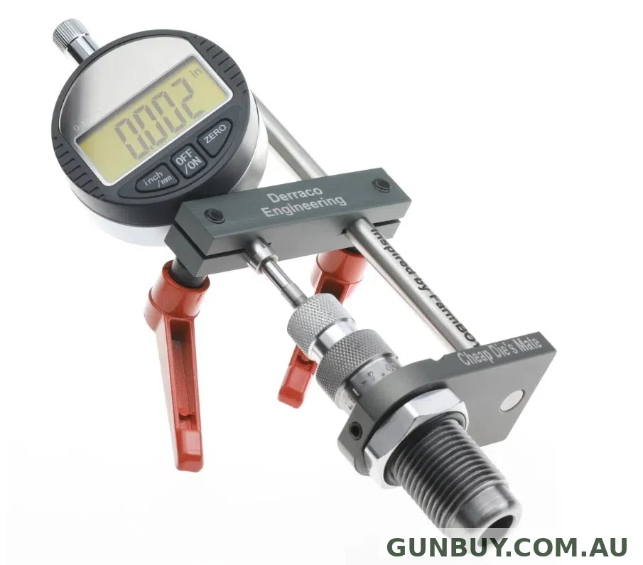 Derraco Engineering Cheap Dies Mate frame without dial indicator - Black Handle