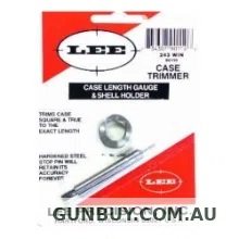 Lee Precision Gauge + Shell Holder 243 Win