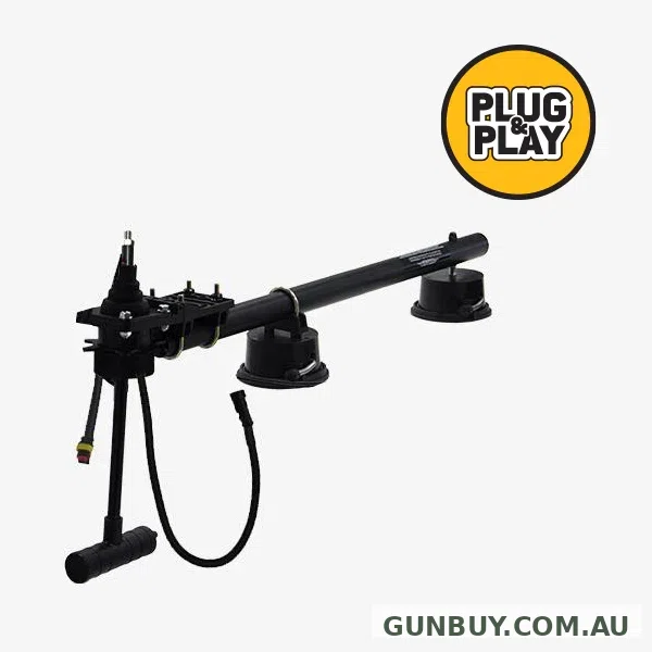 Lightforce T-Bar Grip 225mm with Suction Bar Roof Mount