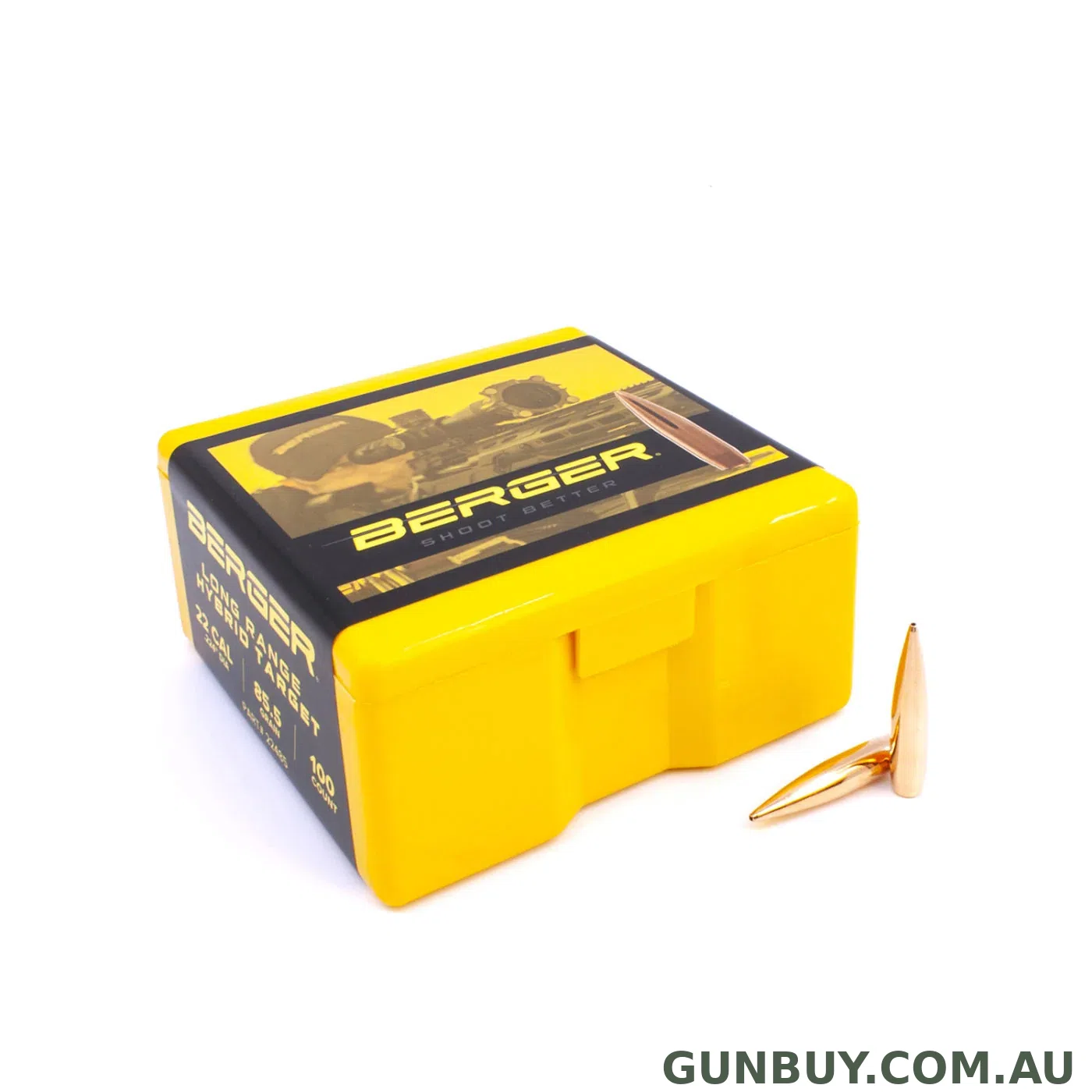 Berger 22 cal 85.5 gr LR Hybrid Target 100PK
