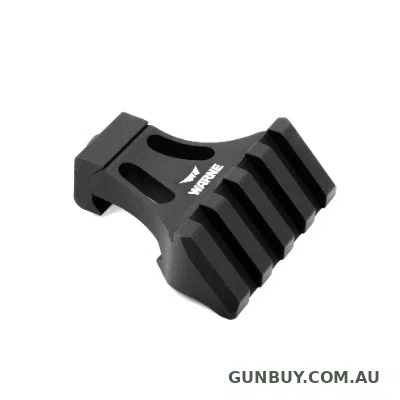 WARNE PICATINNY SIDE MOUNT ADAPTER 45 DEGREE BLACK