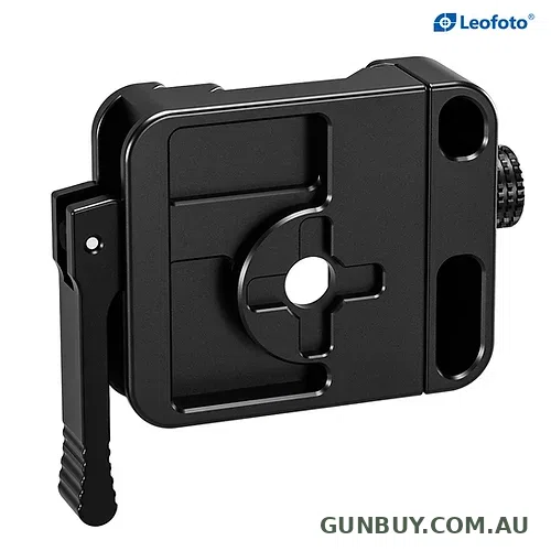 Leofoto LSC-50 50MM LEVER DUAL SYSYTEM CLAMP -ARCA SWISS AND PICATINNY COMPATIBLE