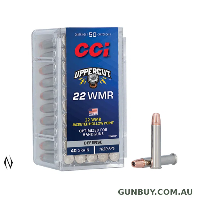 CCI 22WMR UPPERCUT 40GR CPHP 1050FPS 50PK