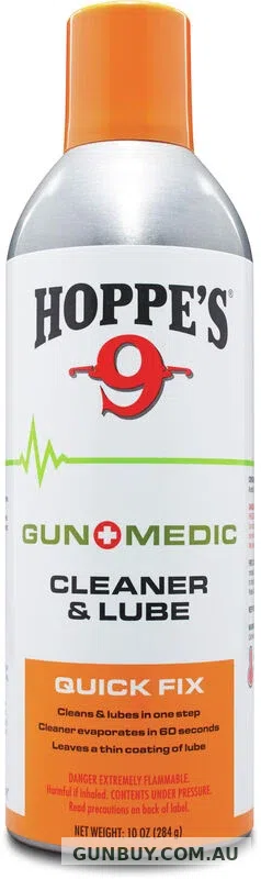 Hoppes NO 9 GUN MEDIC SOLVENT AND LUBE 10OZ AEROSOL