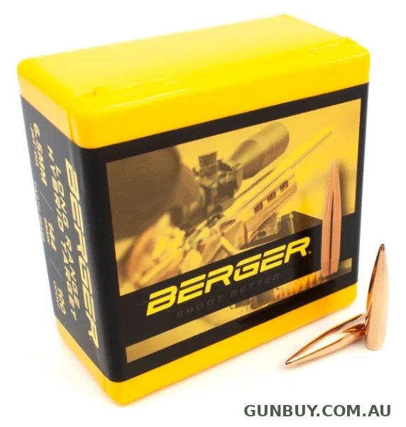 Berger 6.5mm 144 gr Long Range Hybrid Target 100pk