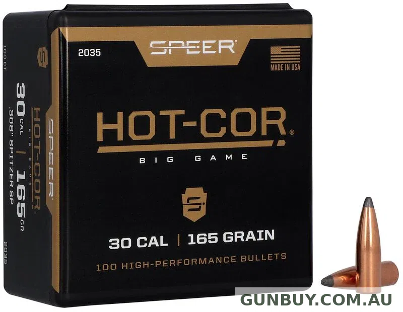 Speer 308 165Gr Spitzer 100pk