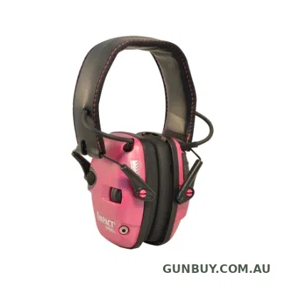Howard Leight Impact Sport Electronic Earmuff - Pink