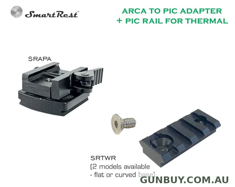 SmartRest Arca to Pic Adapter KIT Includes Pic Rail