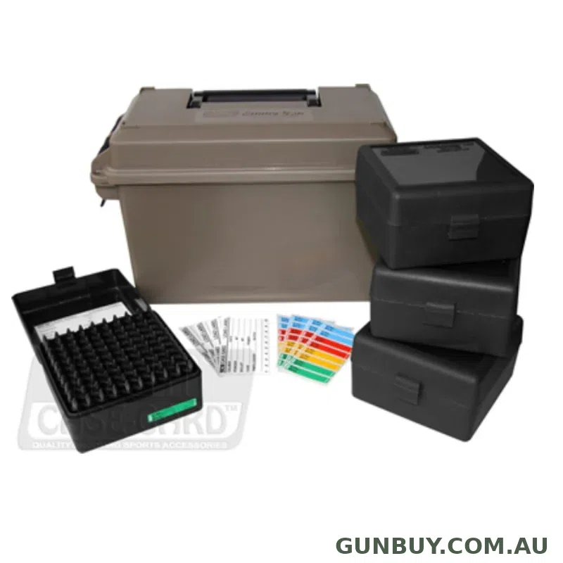 MTM 223 Ammo Can Inc 4 RS-100s Dk Earth