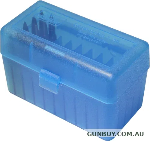 MTM 50 Round Hinged Ammo Box RM-50-24