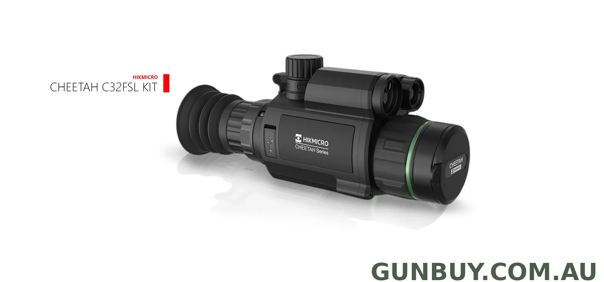 HIKMICRO CHEETAH C32FSL KIT (SL+HM-R-WP) Cheetah 32mm LRF IR Scope Digital NV + HM-R-WP Rail