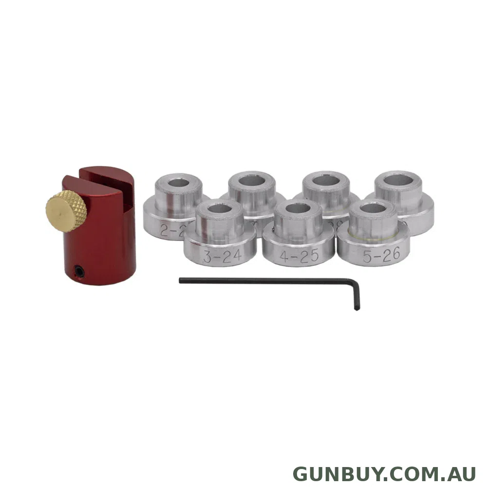 Hornady Lock-N-Load Bullet Comparator Set Body and 6 Insert Set