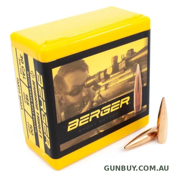 Berger 30 cal 185 gr Hybrid Target 100pk
