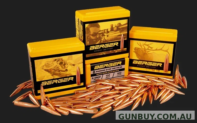 Berger 6.5mm 144 gr Long Range Hybrid Target 500pk