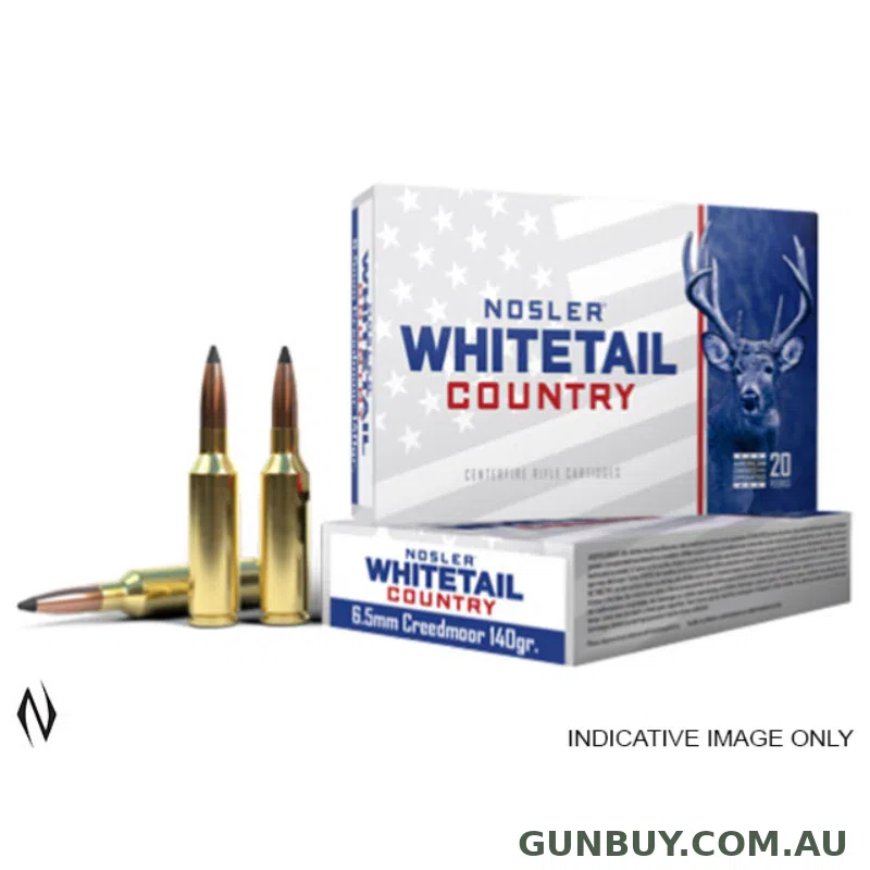 Nosler WHITETAIL AMMO 243 WIN 100GR SB SP 20PK