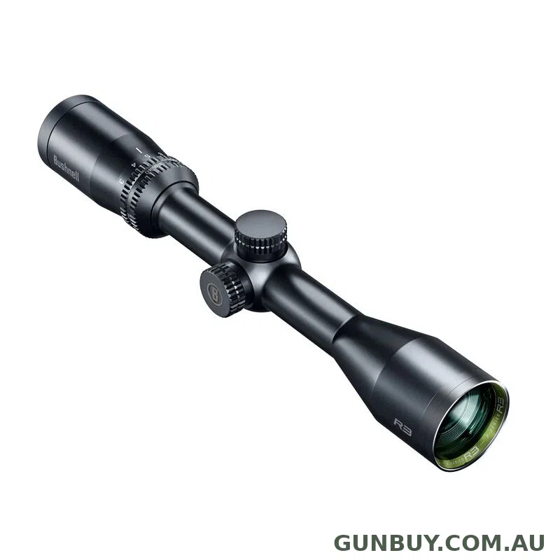 Bushnell R3 3-9X40 MULTI X + WEAVER RINGS QUAD LOCK 1