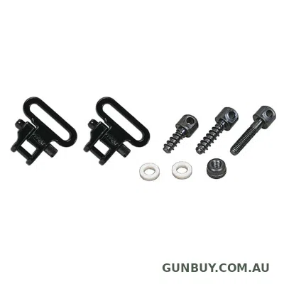 ALLEN SWIVEL SLING SET F/BOLT ACTN RIFLES BLACK