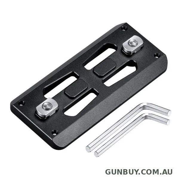 Leofoto GSP-80 M-LOK 80mm Arca Quick Release Plate
