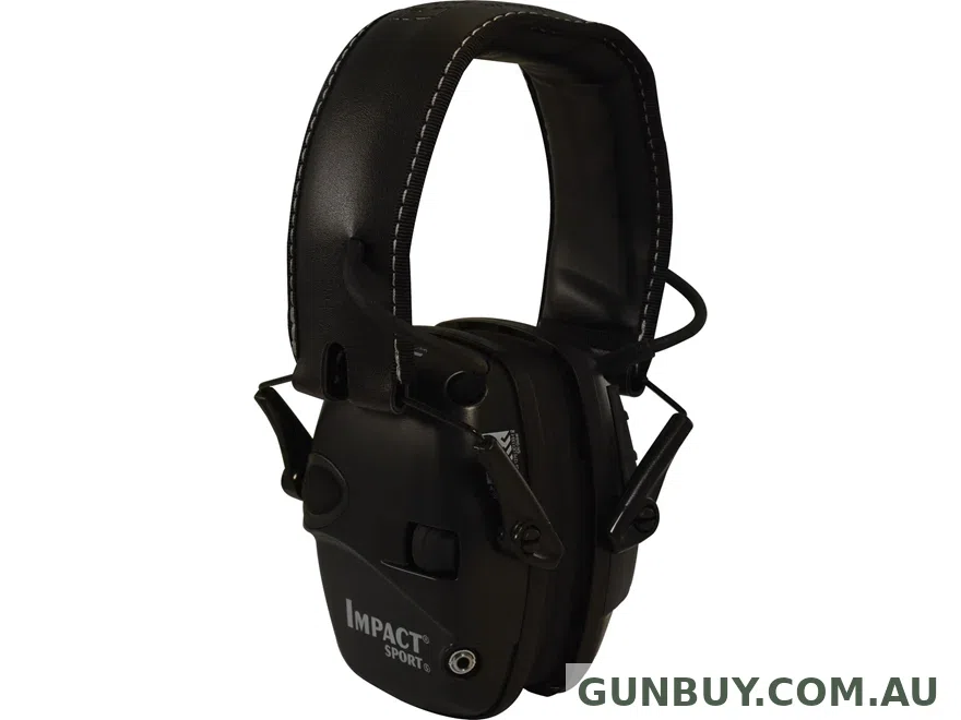 Howard Leight Impact Sport Electronic Earmuff - Black