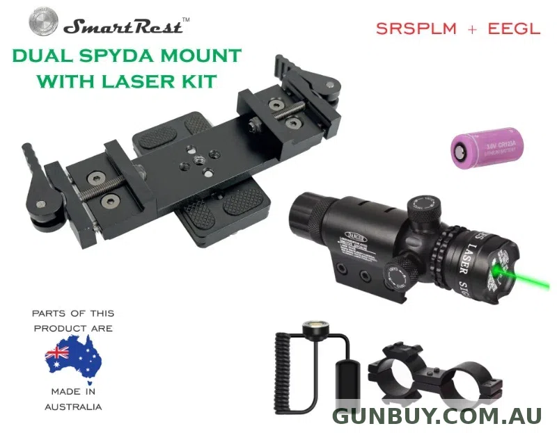SpydaBot Dual Mount with Laser Kit