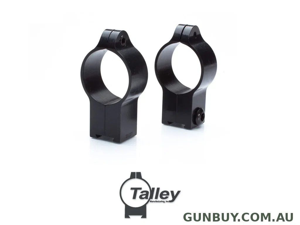 Talley 30mm Rimfire Rings (Tikka T1X, CZ 452/455, 512, 513, SAKO Rimfire - Low)