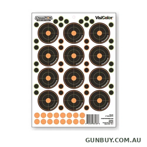 Champion TARGET VISICOLOR ADHESIVE BULLSEYE 2
