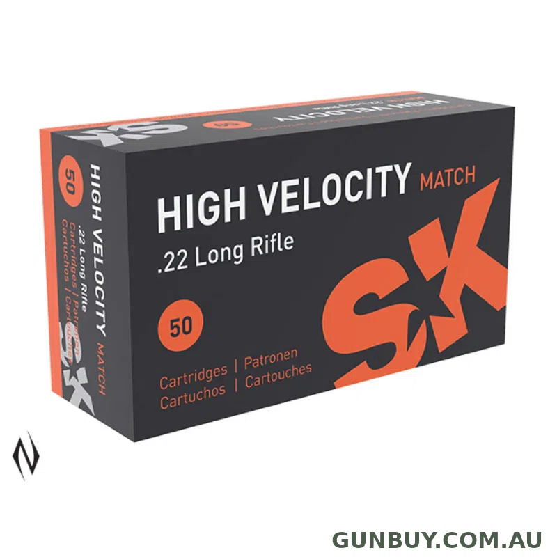 SK 22LR 40GR HIGH VELOCITY MATCH 1263FPS 50PK