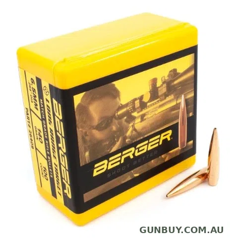 Berger 6.5mm 140 gr Long Range BT Target 100pk