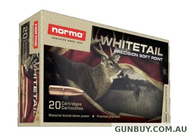 Norma 223 Rem 55gr Whitetail SP 20 Pack
