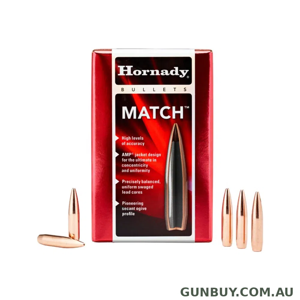 Hornady 6.5mm .264 140gr BTHP Match 100pk