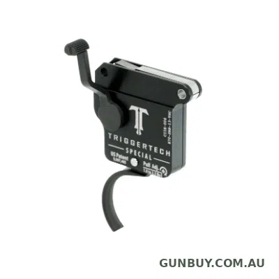 TriggerTech Special Curved Blk Top Safety Single Stage 700 Clone