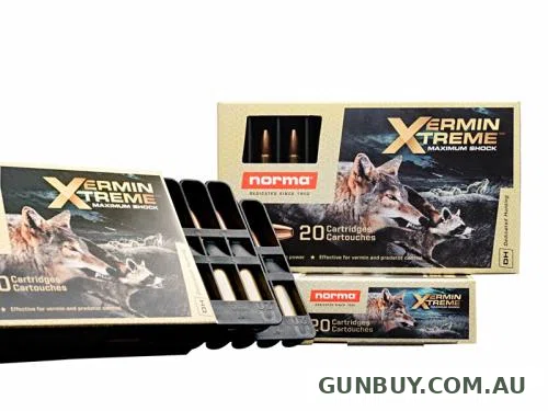 Norma 223 Rem 55gr Vermin Xtreme HP 20 Pack