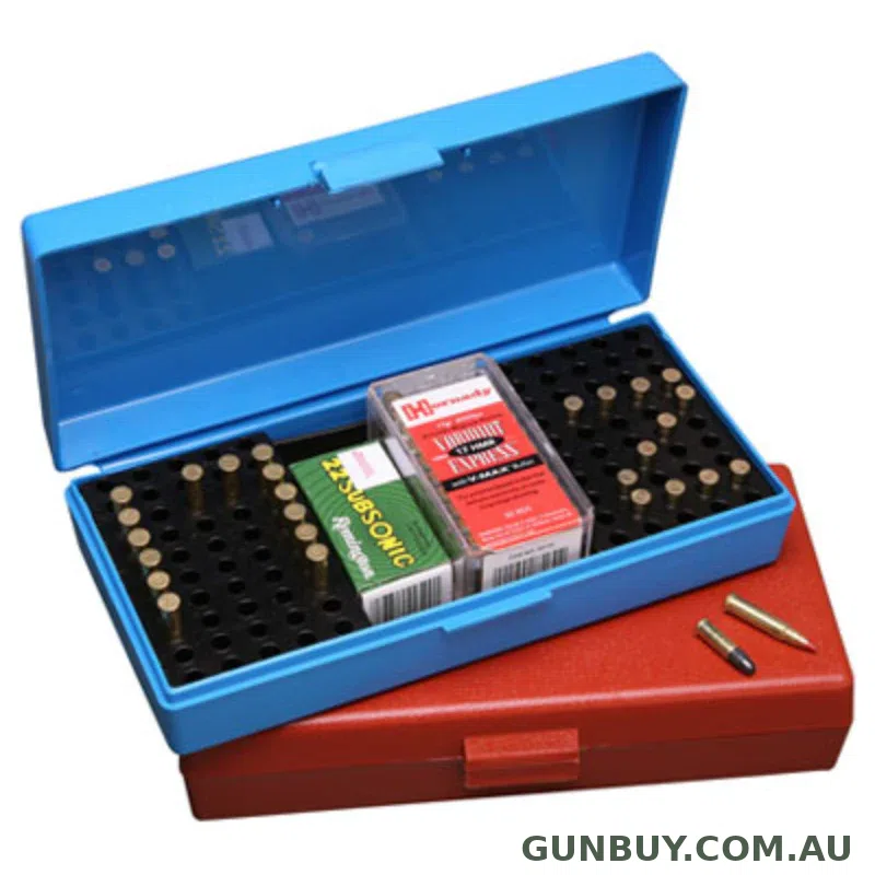 MTM 200 RD AMMO BOX BLUE
