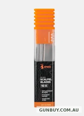 Spika Replacement Blades x10 For Folding Scalpel