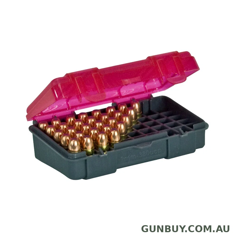 Plano 50 Rnd Pistol Ammo Case - 9mm/380ACP