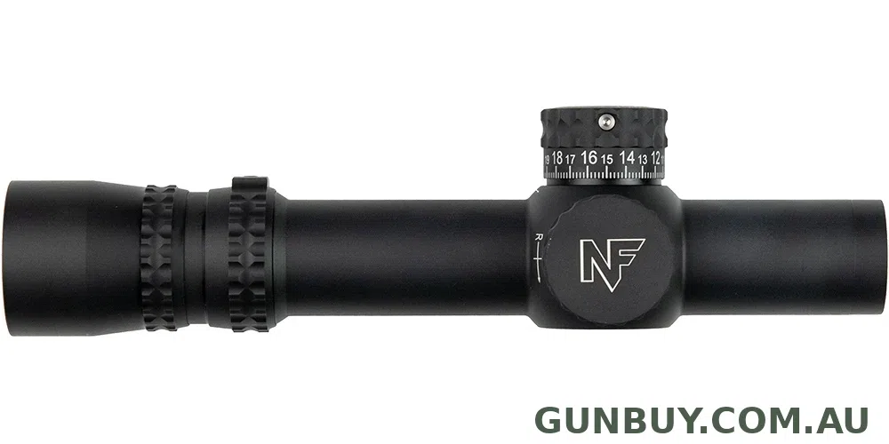 Nightforce NX8 FC-Mil 1-8x24mm F1 ZeroStop .2 Mil-Radian PTL
