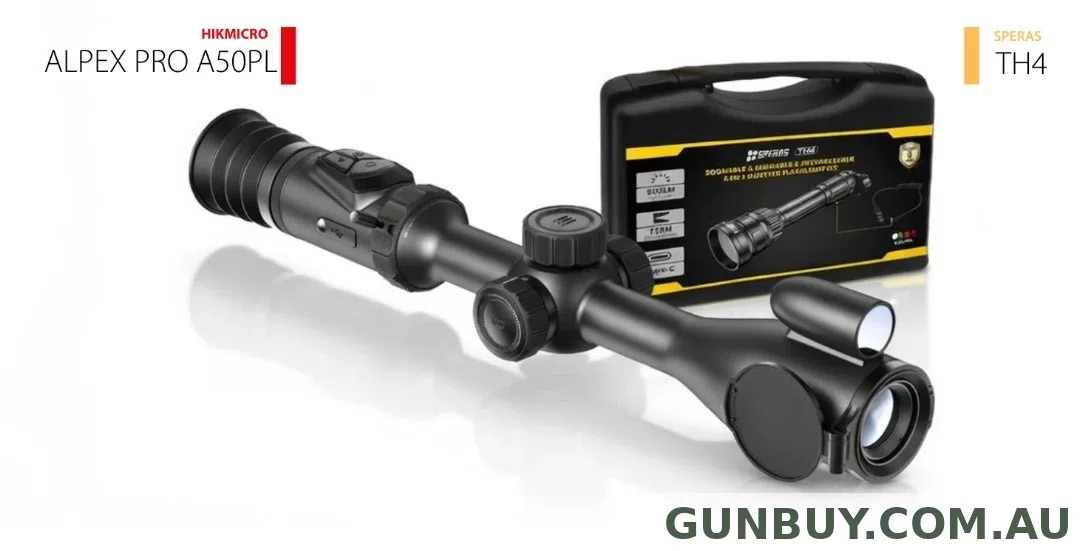 Hikmicro Alpex Pro A50PL 50mm 4512 x 2512 Night Vision Scope with LRF + Speras TH4K