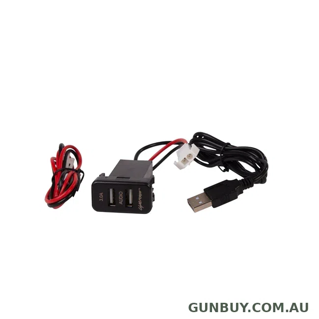 Lightforce USB Passthrough and Charger to suit Toyota