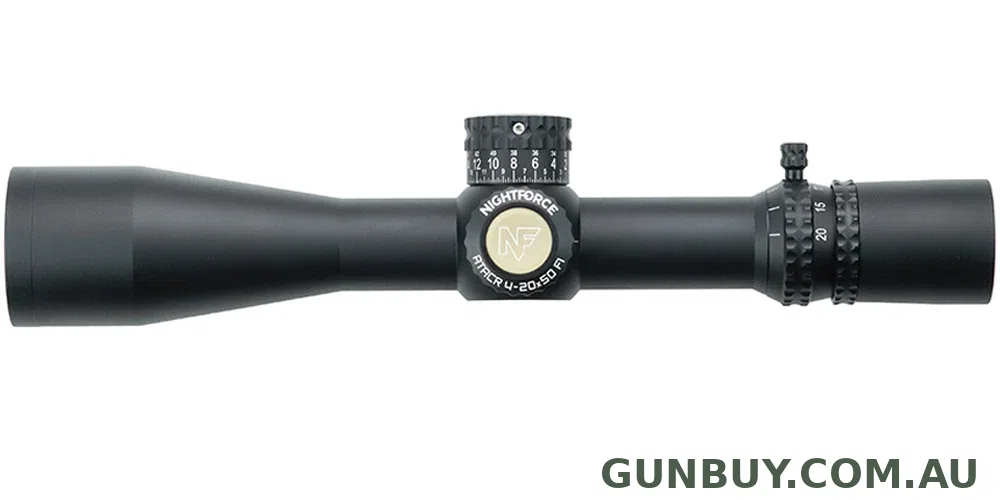 Nightforce ATACR 4-20x50mm F1 ZeroStop .250 MOA DigIllum PTL MOA