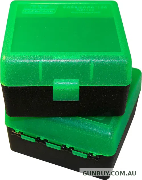 MTM RM-100 - Ammo Box 100 Round Flip-Top 22-250 243 308 Win 220 Swift