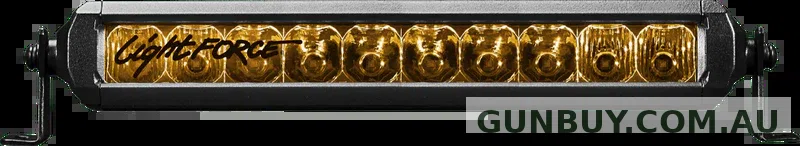 Lightforce VIPER 10 INCH SINGLE ROW AMBER LED LIGHT BAR