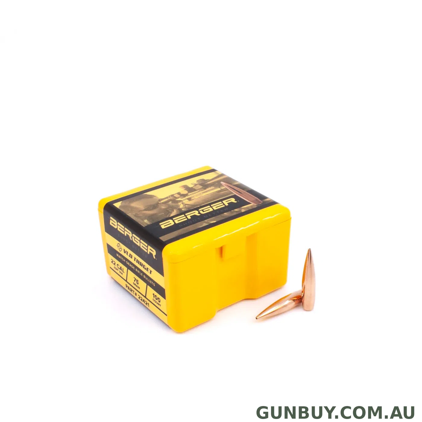 Berger 75 gr VLD Target 100PK