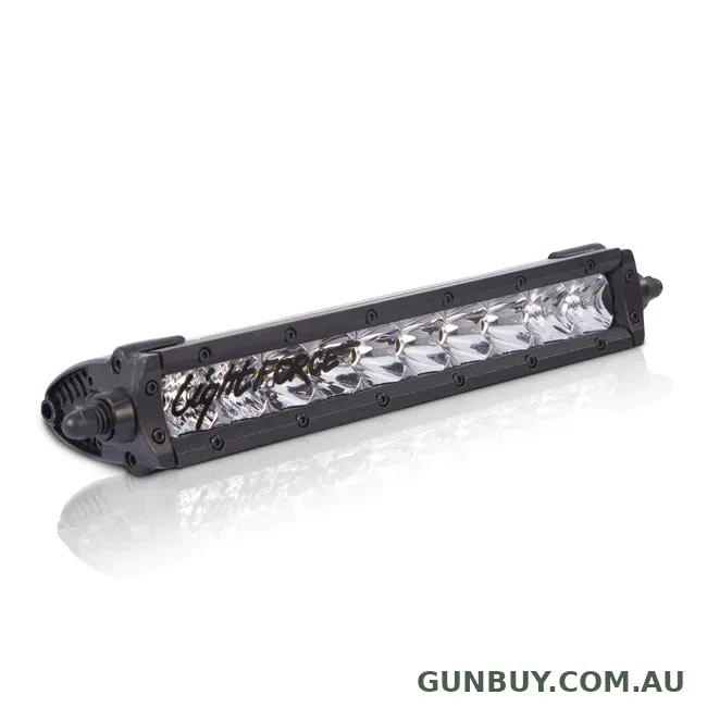 Lightforce LED Bar 10Inch -254mm Single Row Black