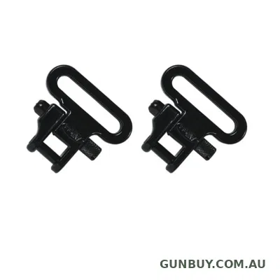 Allen Swivel Set Cast 1.25in Black