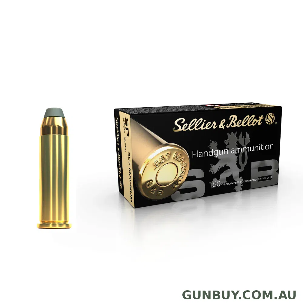 Sellier and Bellot 357 Magnum 158gr SP 50pk