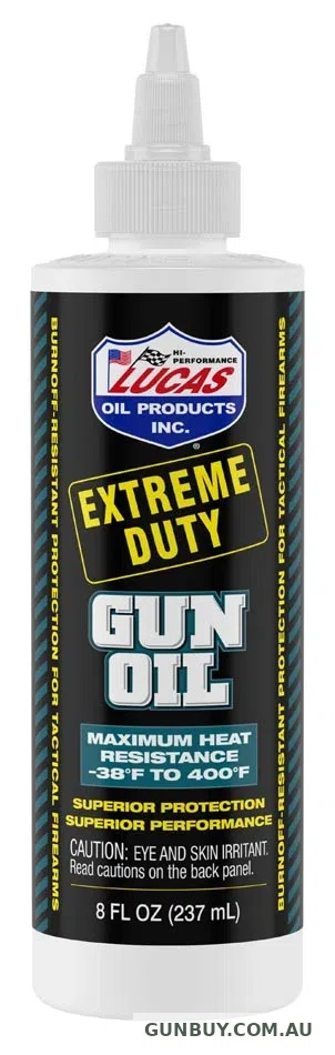 Lucas Oil Extreme Duty Gun Oil 8oz