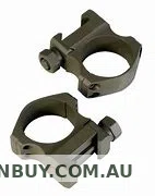 Nightforce X-Duty Rings 30mm Medium 4 screw DE