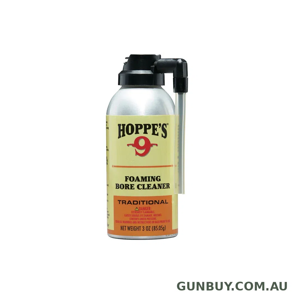 Hoppes No9 Foaming Bore Solvent 12oz