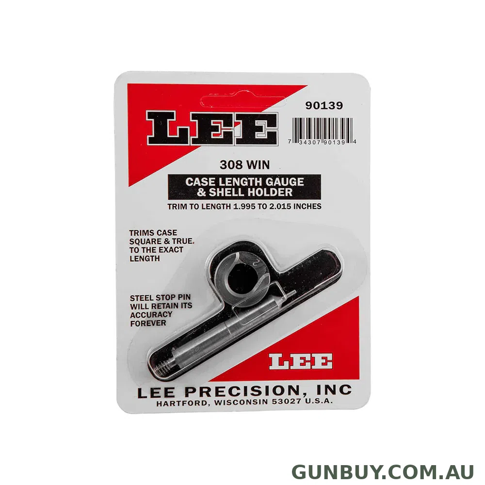 Lee Precision Gauge + Shell Holder 308 Win