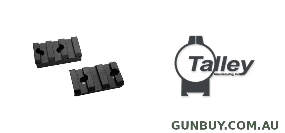 Talley 2 Piece Picatinny Base (Remington 700-721-722-725-40X, Sauer 100, 101, Bergara B14, Mauser M18)